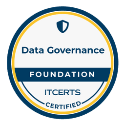Badge ITCERTS — Data Governance — Foundation.