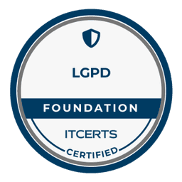Badge ITCERTS — LGPD — Foundation.